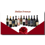 Винный набор Италия Франция 12 бутылок